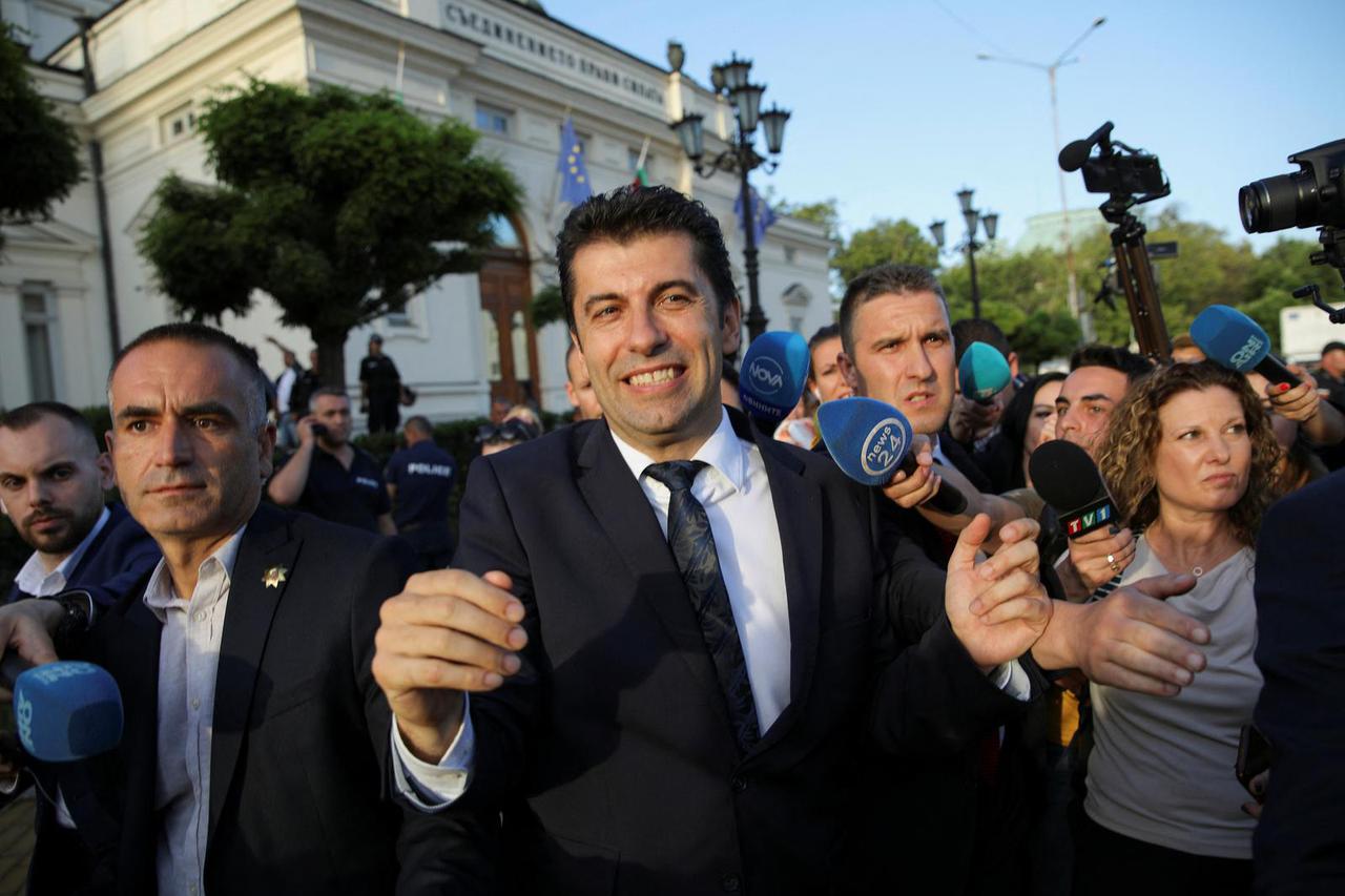 Bulgarian lawmakers hold no-confidence vote at the parliament, in Sofia