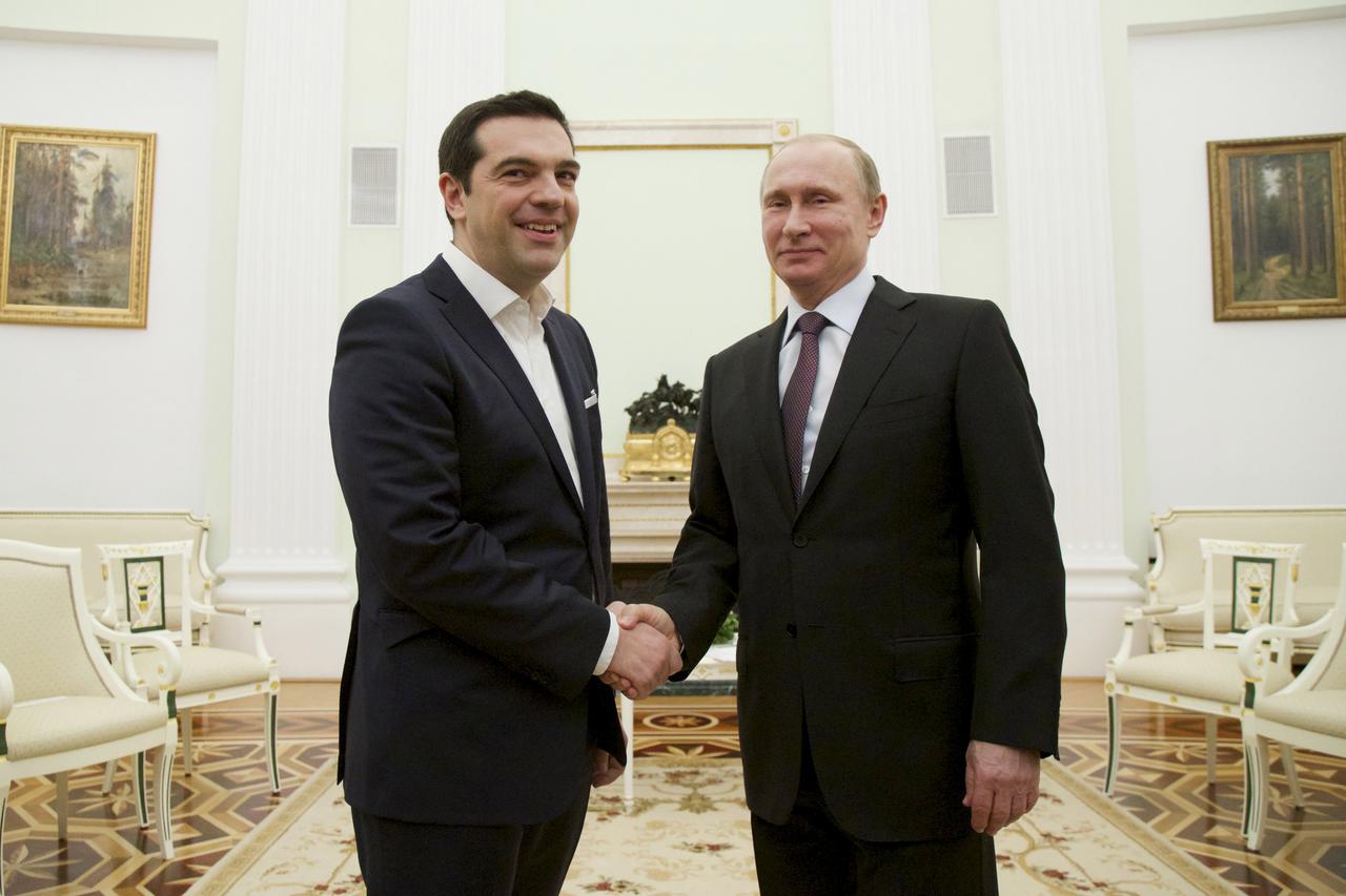 Alexis Tsipras, Vladimir Putin