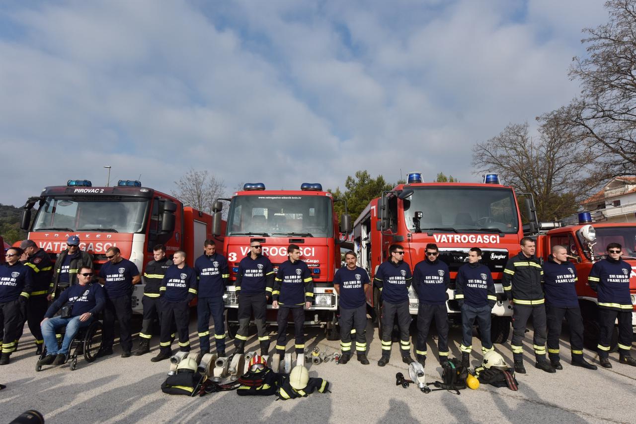 Prosvjed podrške Frani Lučiću