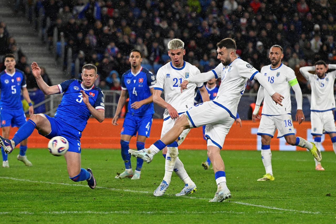 FIFA World Cup - UEFA Qualifiers - Semi Final - Slovakia v Kosovo