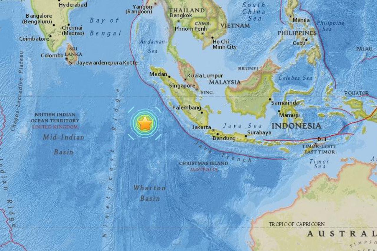 potres Indonezija