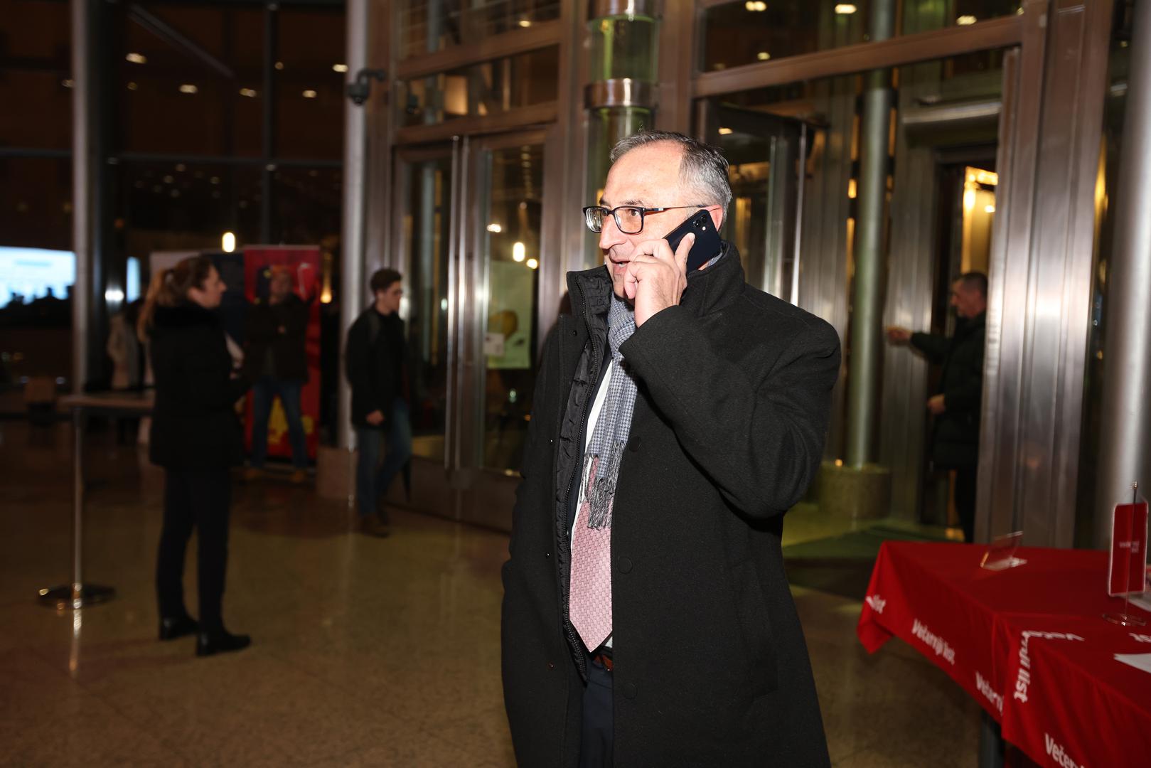 16.01.2023., Zagreb - U Nacionalnoj i sveucilisnoj knjiznici odrzana je promocija 2. dopunjenog izdanja knjige "Diplomatska oluja" Mate Granica. Photo: Boris Scitar/Vecernji list/PIXSELL