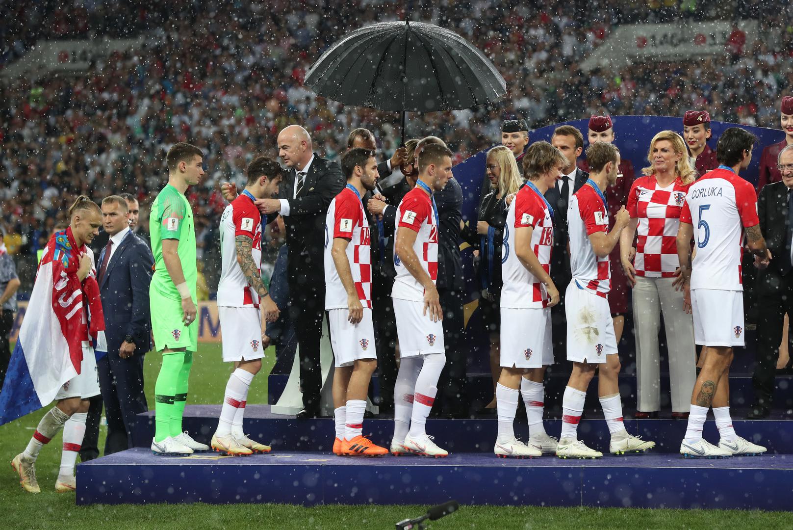 15.07.2018., stadion Luznjiki, Moskva, Rusija - Svjetsko nogometno prvenstvo 2018., finale, Francuska - Hrvatska. Photo: Igor Kralj/PIXSELL 