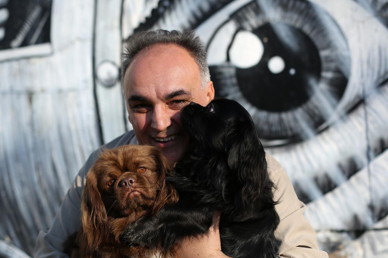 22.12.2015., Zagreb - Antun Ponos, voditelj emisije Kucni ljubimci. Photo: Anto Magzan/PIXSELL