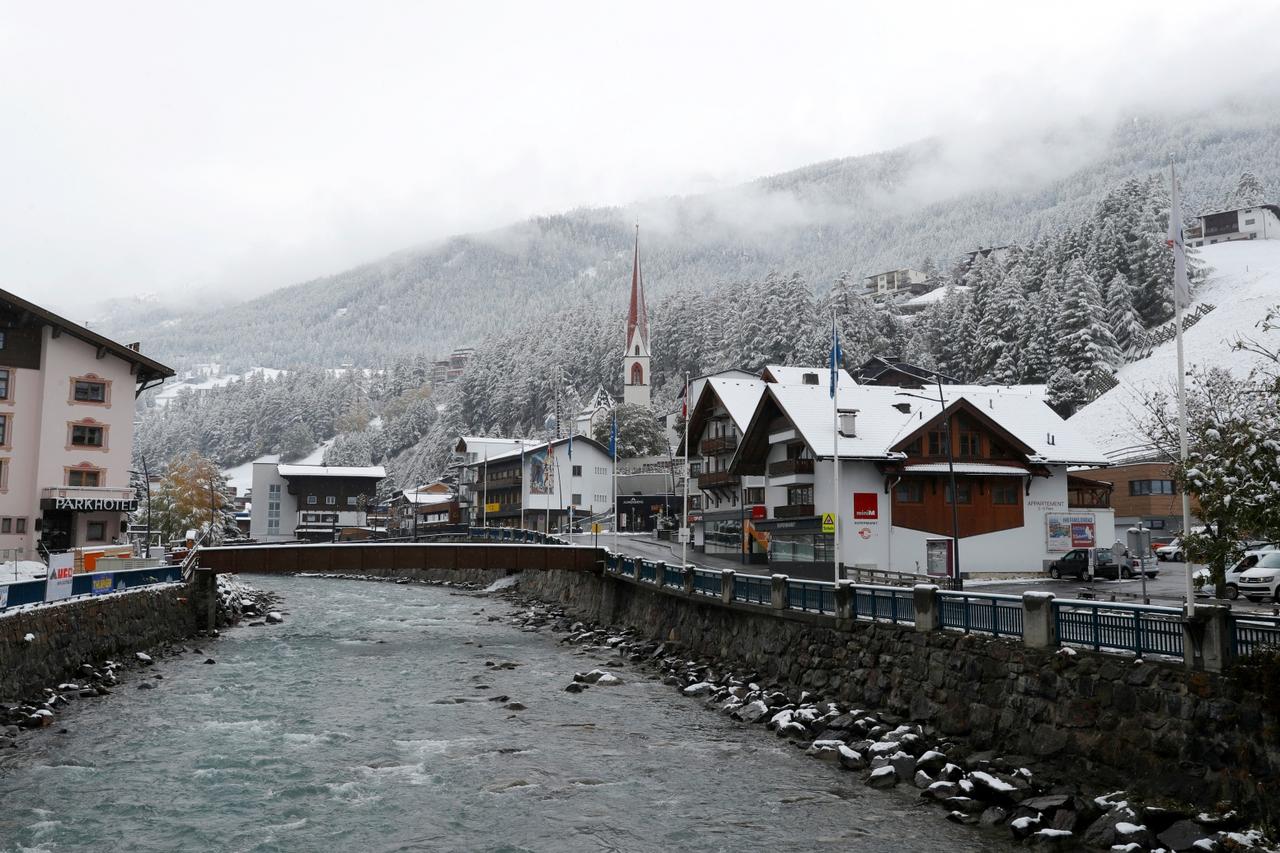 General view of the village of Soelden