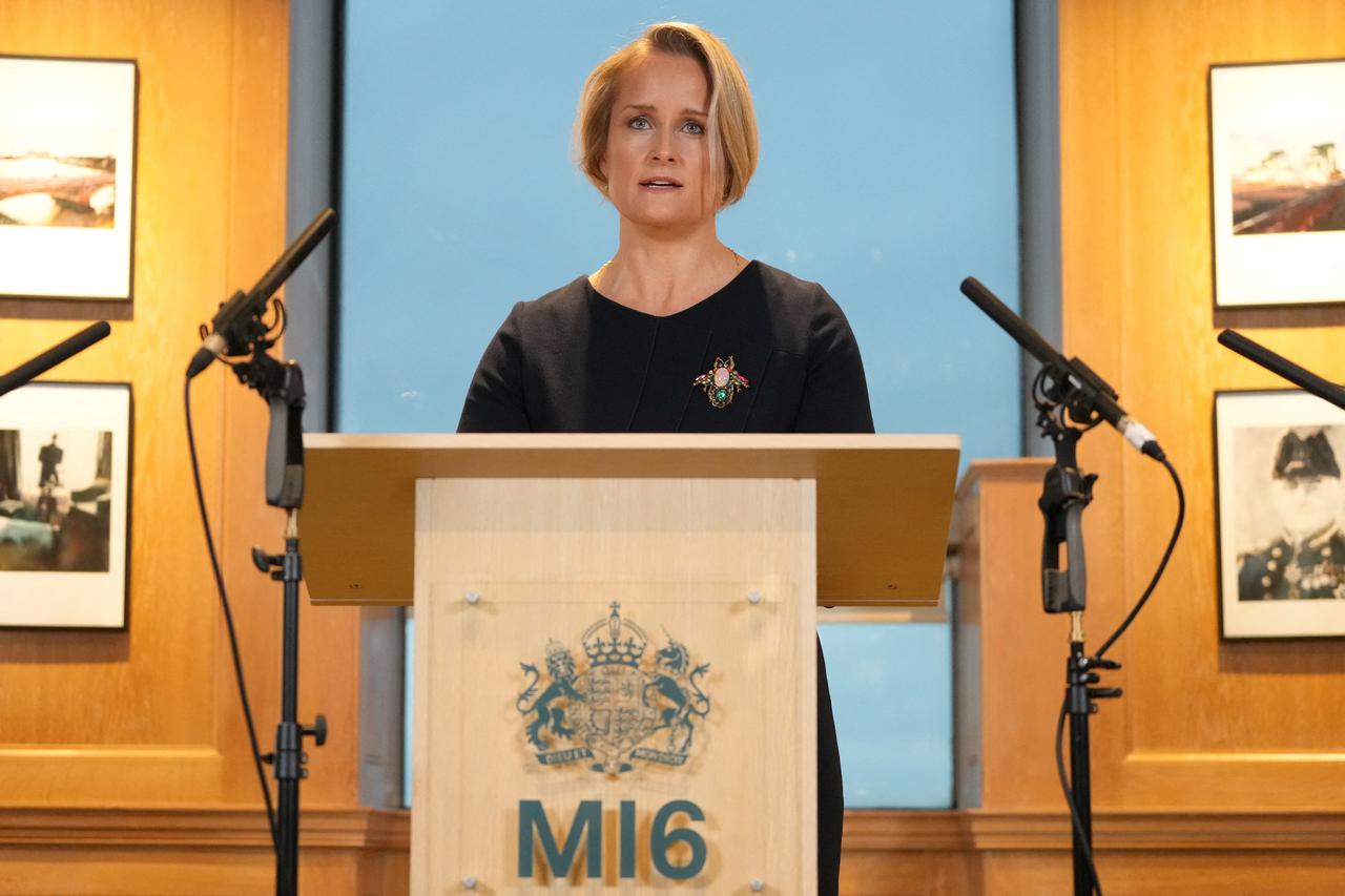 New head of Britain's MI6, Blaise Metreweli, makes her first public speech in London