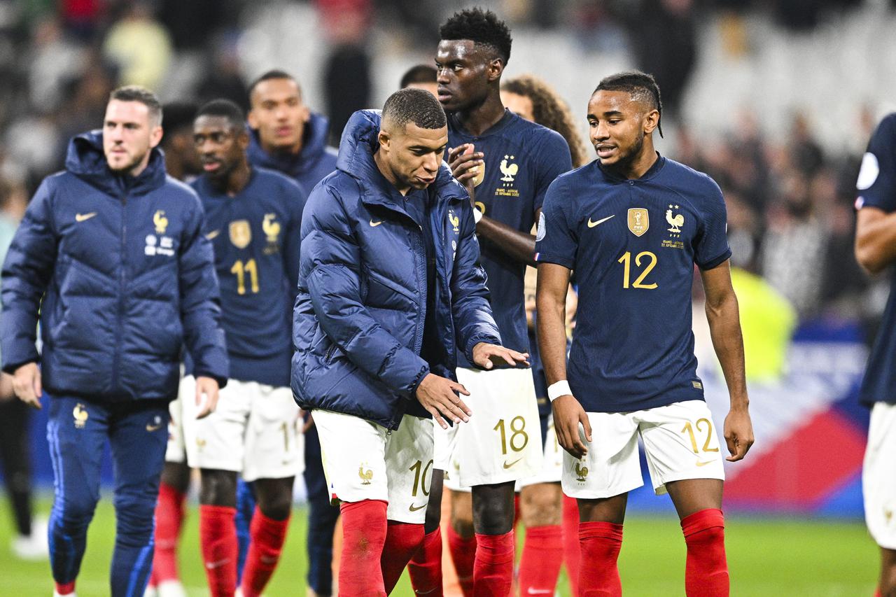 Match de la 5ème et avant-dernière journée de Ligue des nations entre la France et l'Autriche (2-0) au Stade de France à Saint-Denis