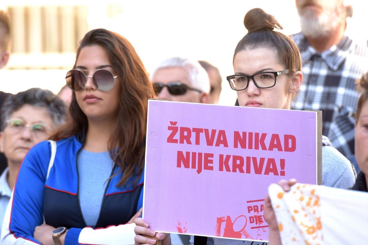 Stotinjak građana okupilo se na prosvjedu "Pravda za djevojcice"