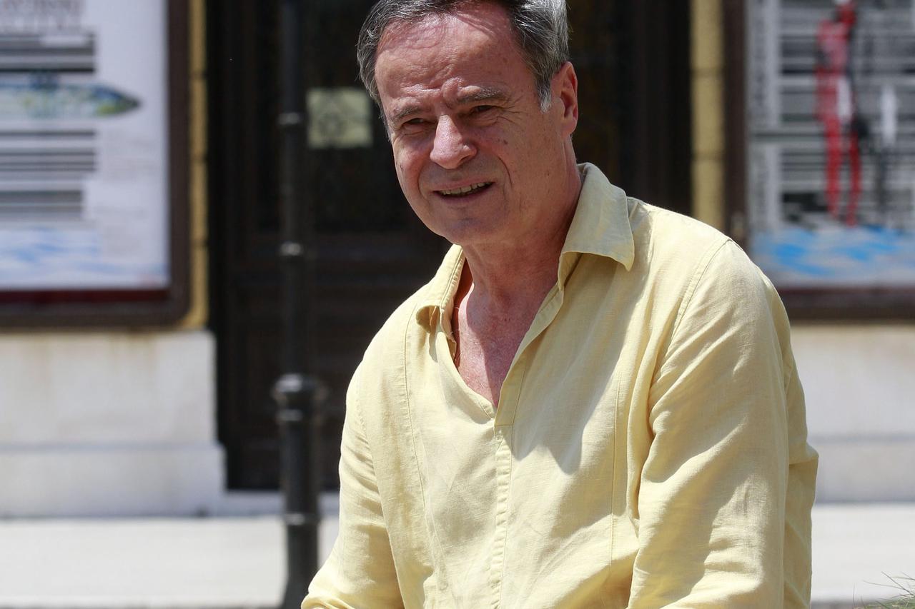 17.07.2014., Split - HNK, glumac Zarko Radic, ravnatelj drame splitskog HNK i ravnatelj dramskog programa Splitskog ljeta.  Photo: