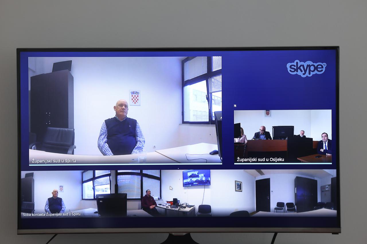 Osijek: Na Županijskom sudu nastavljeno je suđenje braći Mamić i ostalima