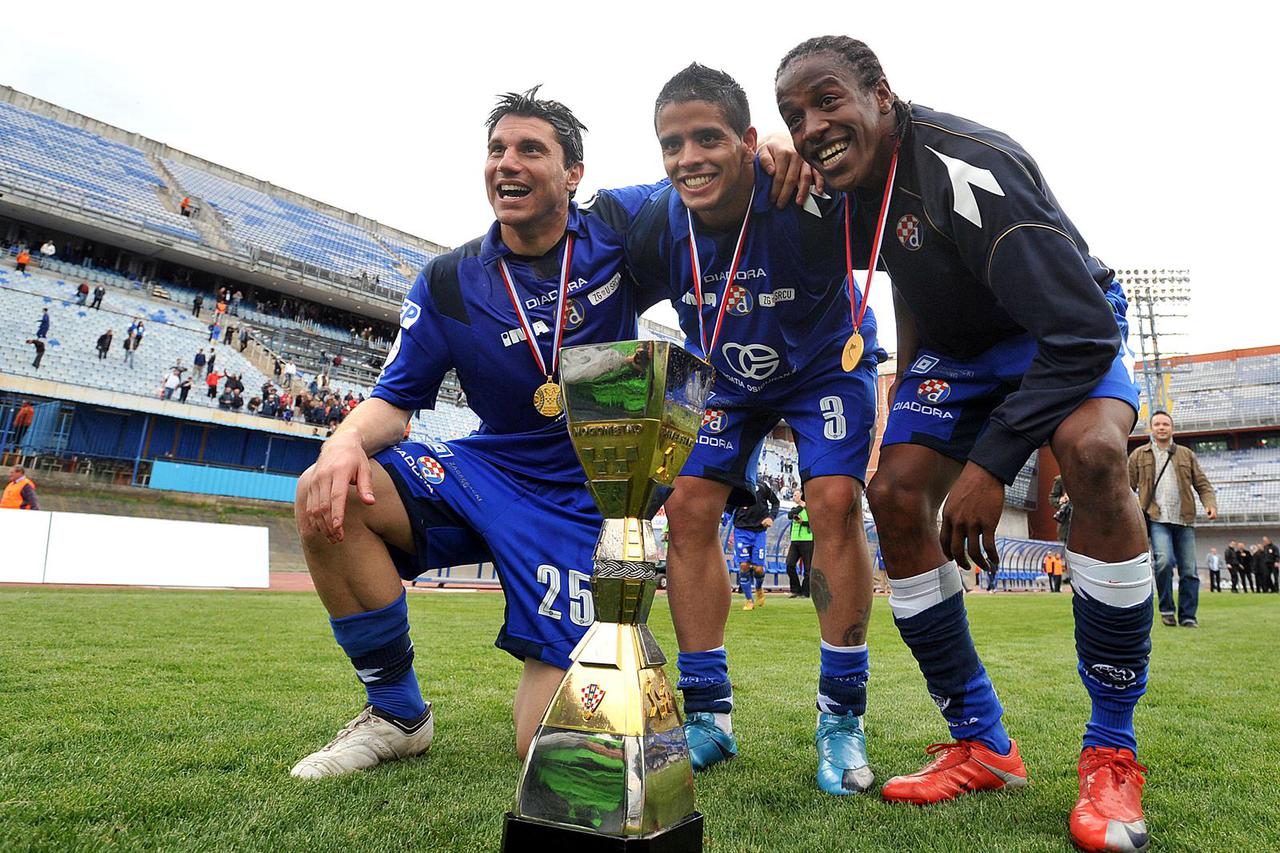 ARHIVA - 2010. Zagreb: Dinamo proslavio naslov prvaka Hrvatske
