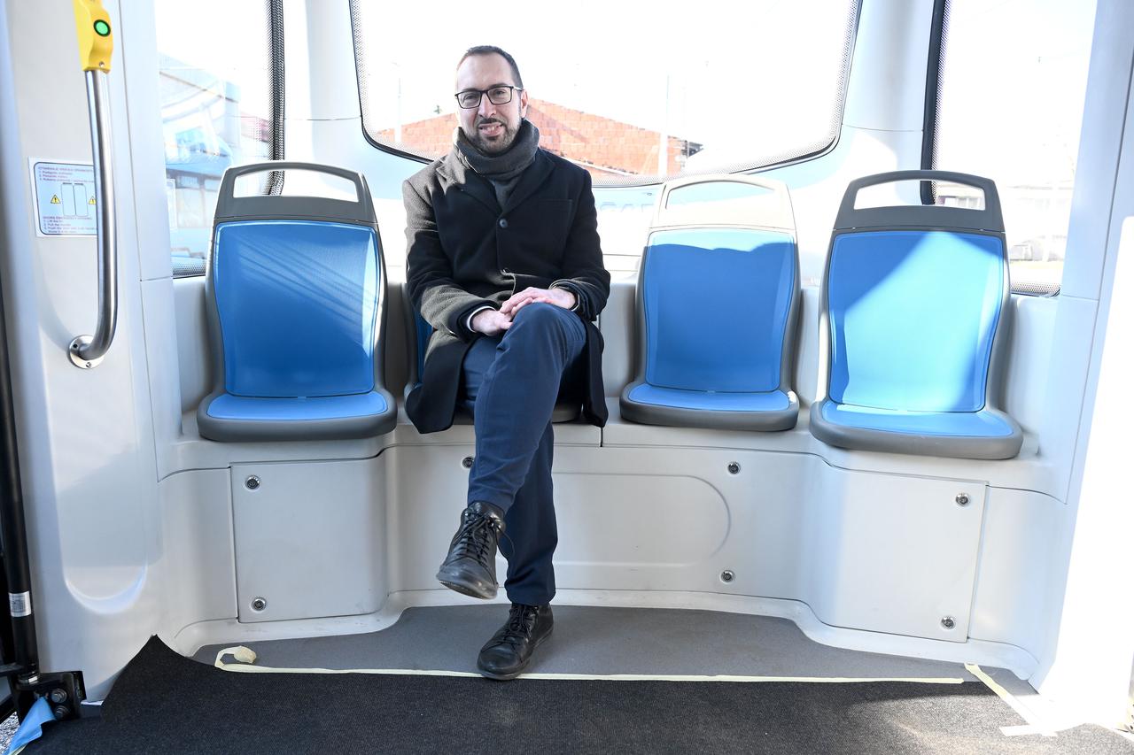 Zagreb: Predstavljanje novog tramvaja ZET-a