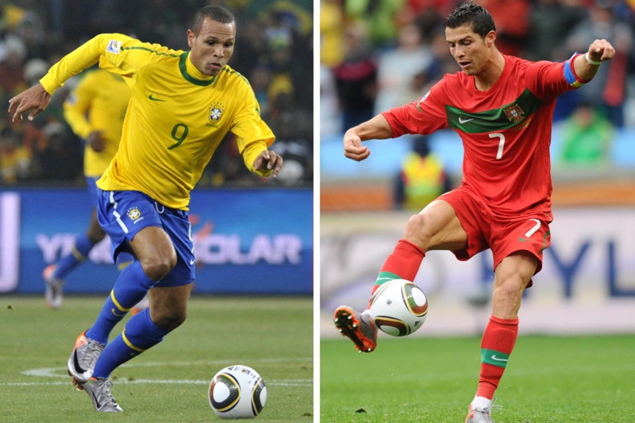 Luis Fabiano Cristiano Ronaldo