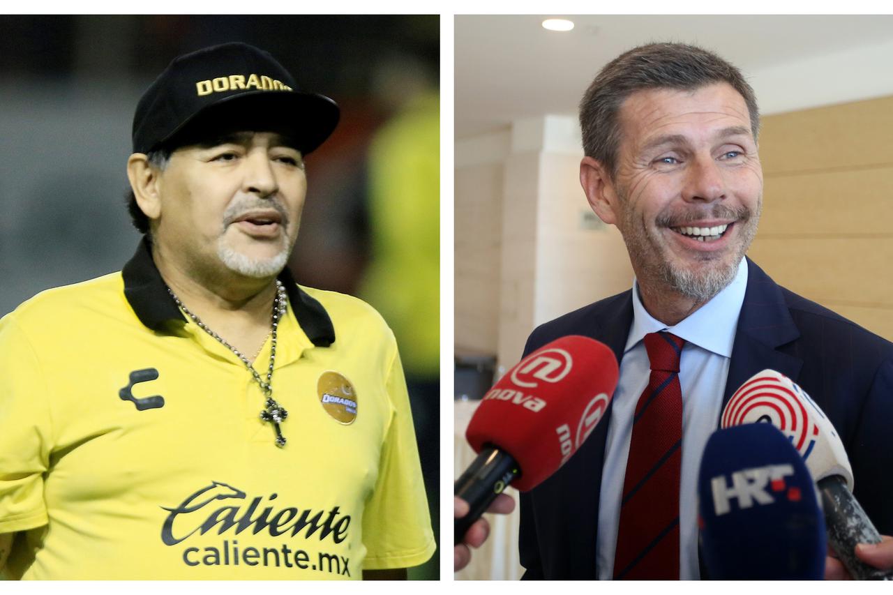 Maradona i Zvonimir Boban