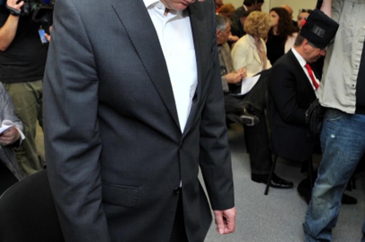 '28.04.2012., Zagreb - Iblerov trg sjednica glavnog odbora SDP-a. Zoran Milanovic.  Photo: Marko Lukunic/PIXSELL'