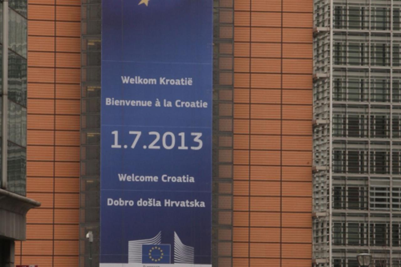 Plakat dobrodošlice Hrvatskoj u EU (1)