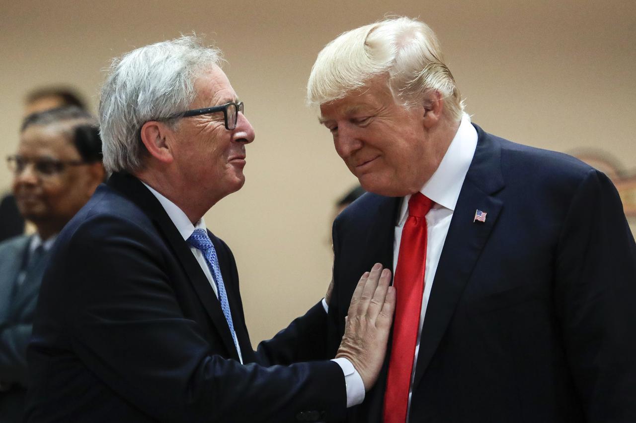 Juncker i Trump