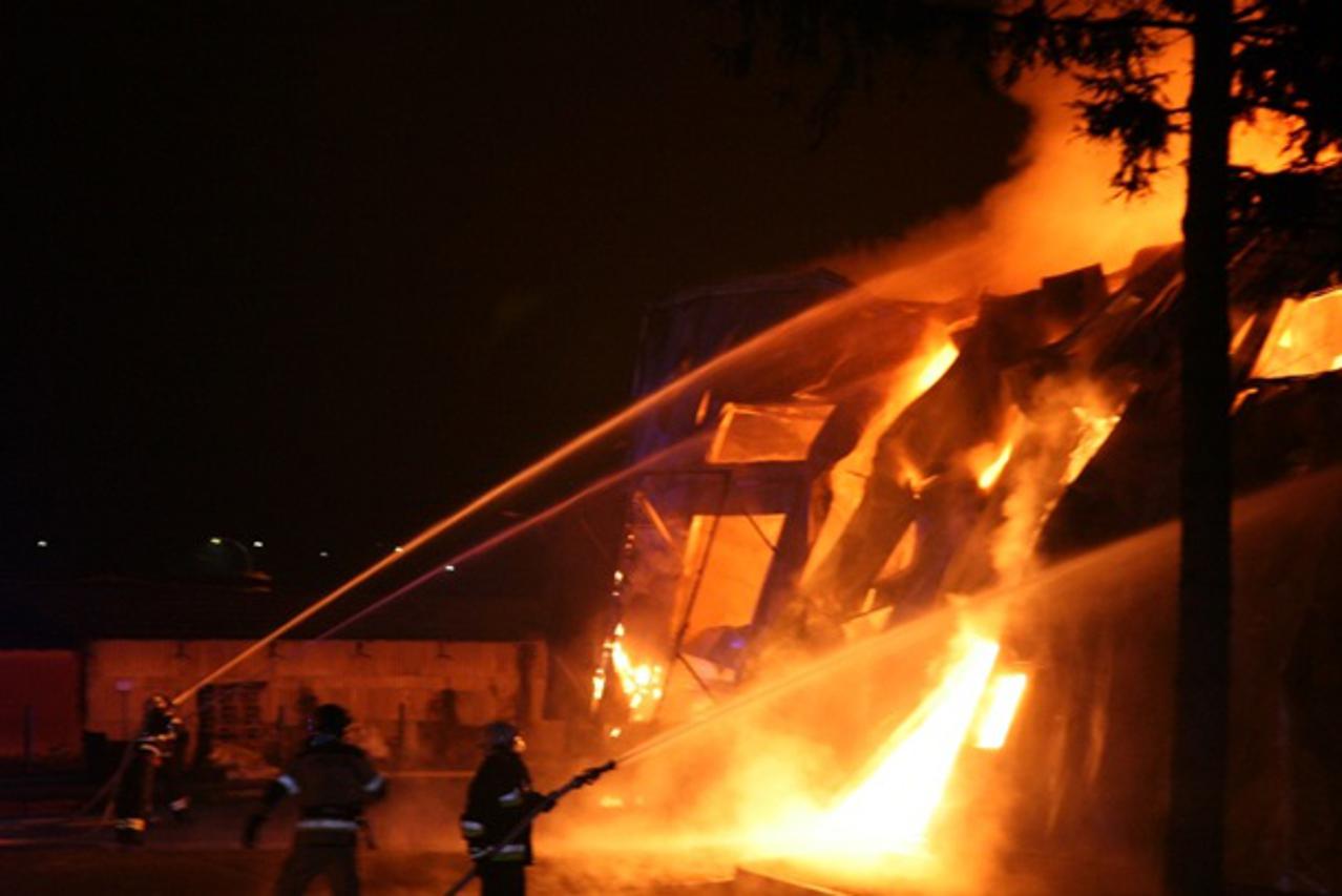 Požar u tvrtki AquafilCRO u Oroslavju