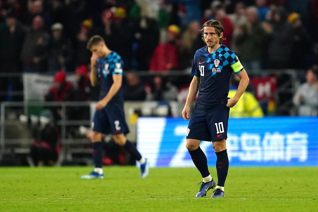 Zagreb: Trening nogometne reprezentacije na terenu Hitrec Kacijan