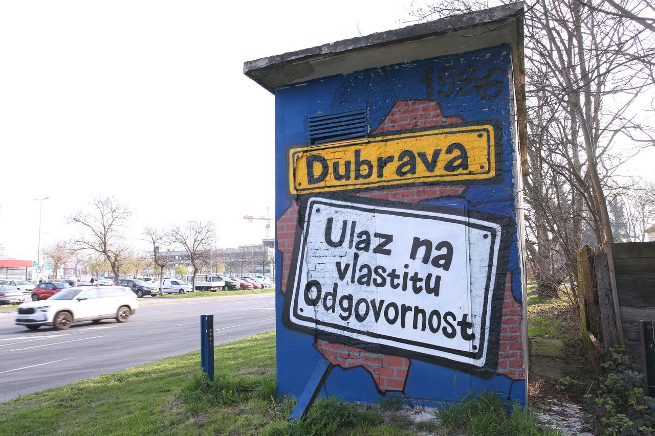 Zagreb: Pozdrav iz kvarta gdje je Dinamo svetinja, a ulazi se na vlastitu odgovornost