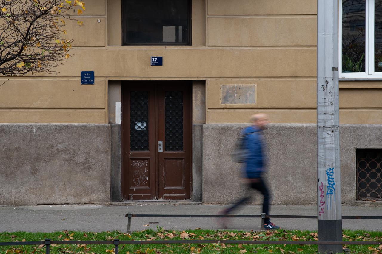 Zagreb: Pročelja zgrada u Vodnikovoj ulici