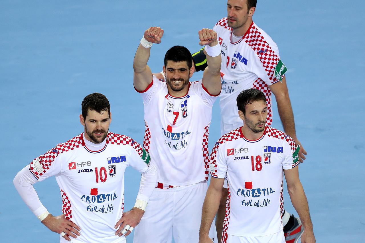 Slavlje rukometaša: Hrvatska - Norveška