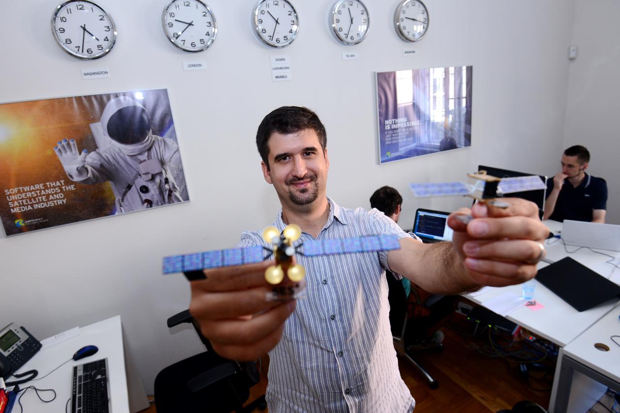 10.07.2015., Zagreb - Frane Milos, operativni direktor tvrtke Amphinicy Technologies. Photo: Marko Lukunic/PIXSELL