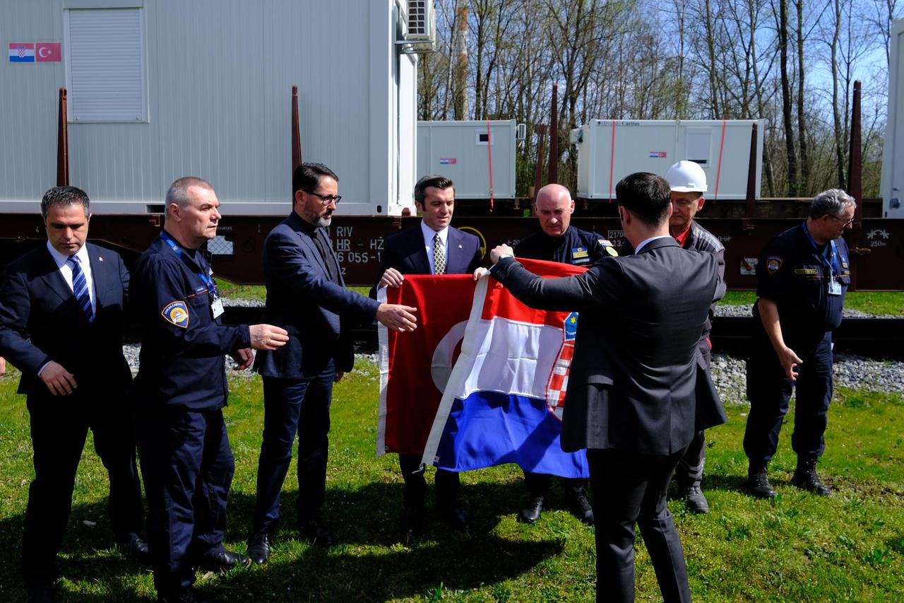 Sisak: Nova pomoć za Tursku kreće vlakom za Istanbul