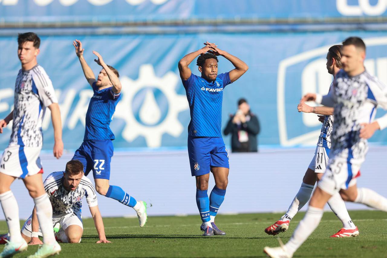 Zagreb: Utakmica Dinama i Hajduka u 24. kolu Prve HNL