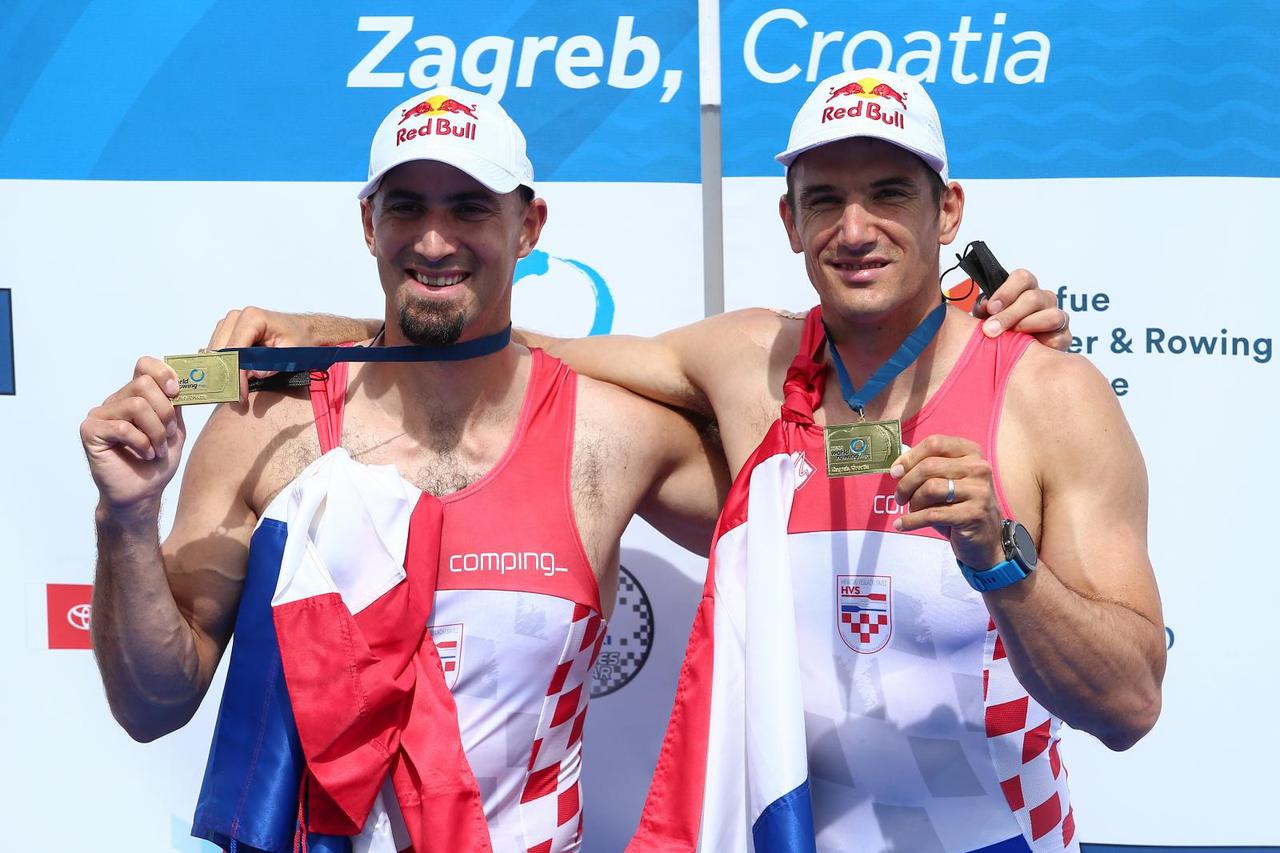Braća Sinković osvojili zlato u dvojcu bez kormilara na Svjetskom veslačkom kupu