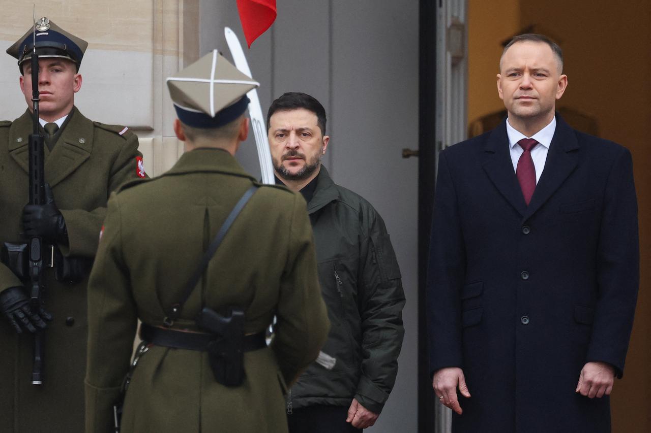 Ukrainian President Volodymyr Zelenskiy visits Poland