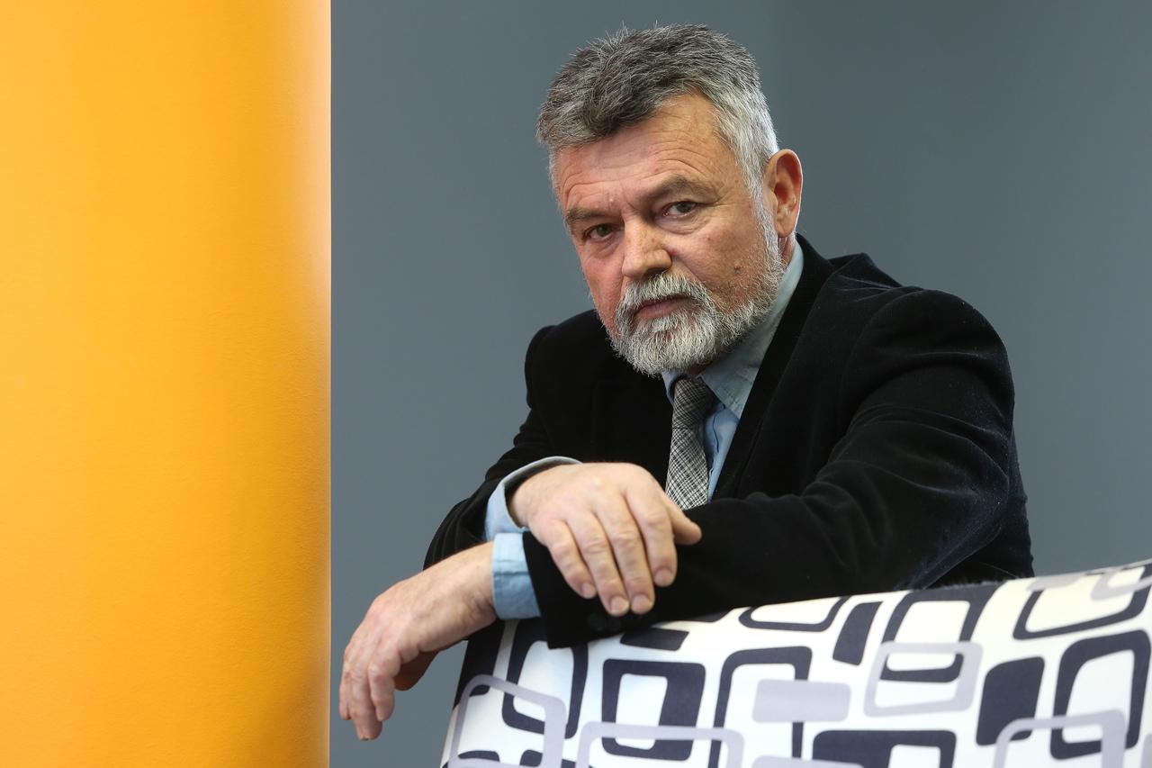 09.02.2017., Zagreb - Drago Krpina, hrvatki politicar i pjesnik. Photo: Robert Anic/PIXSELL