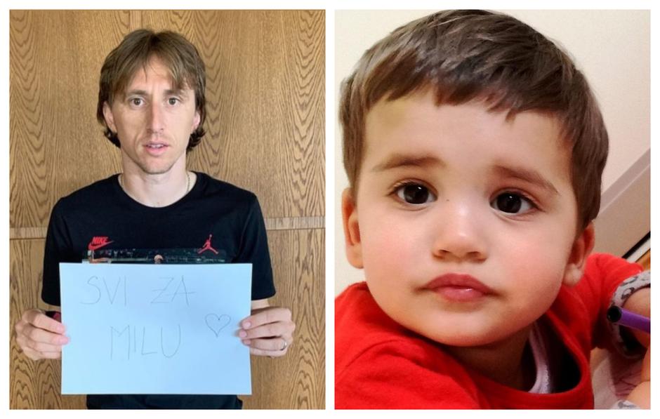 Luka Modrić i Mila Rončević