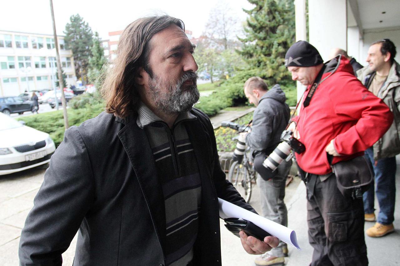 Varaždin: Dolazak svjedoka na su?enje Miljenku Pti?eku, bivšem direktoru Parkova