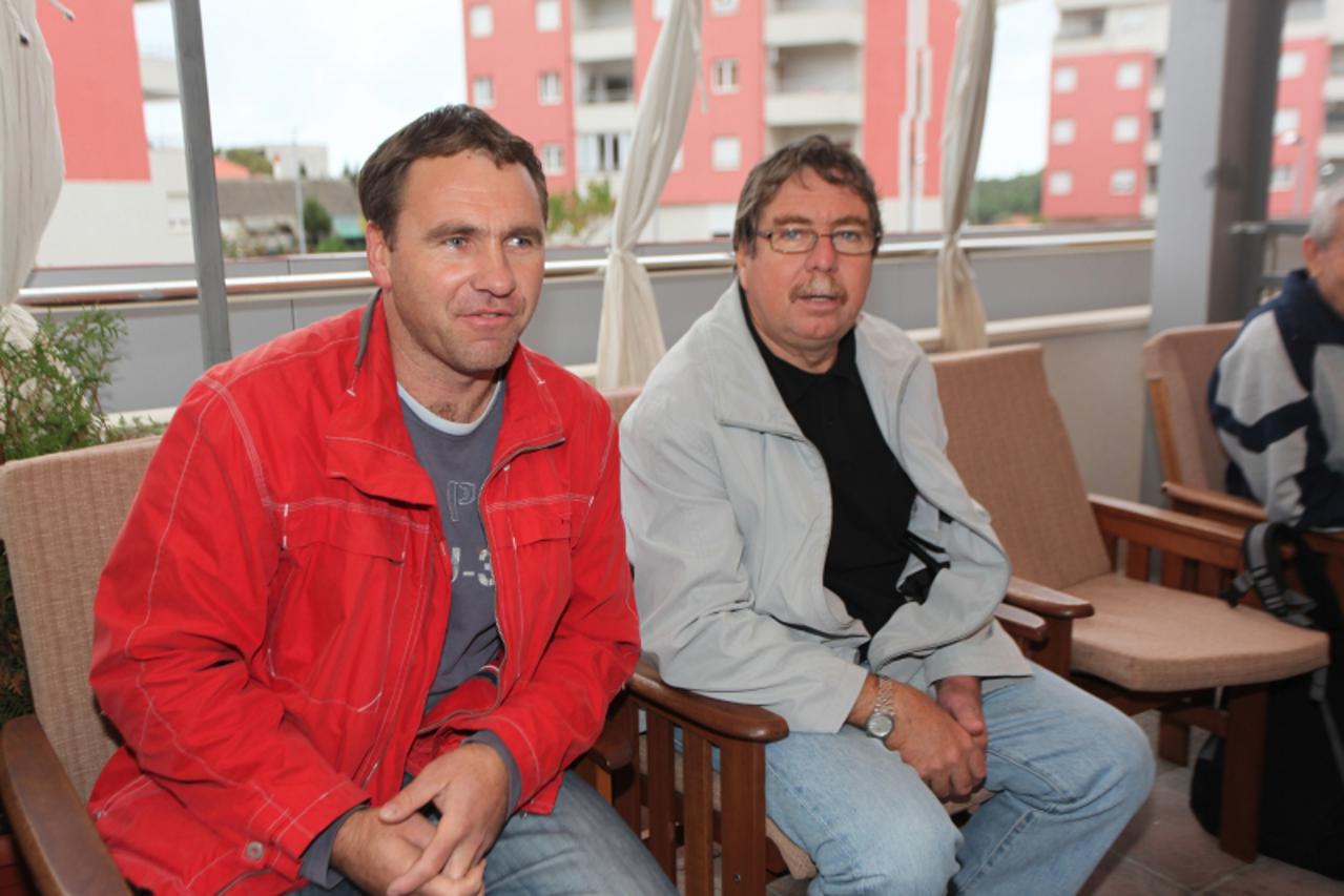 '08.11.2010., Zadar - Pedesetak gradjana grada Zadra prevareno za svoja zemljista u centru grada od strane gradjevinsko politicke mafije. Photo: Zeljko Mrsic/PIXSELL'