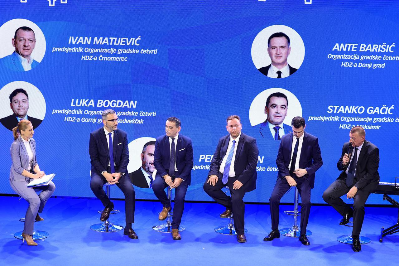 Zagreb: Organizacije gradskih četvrti HDZ-a svečanim skupom obilježile su 34. obljetnicu osnutka