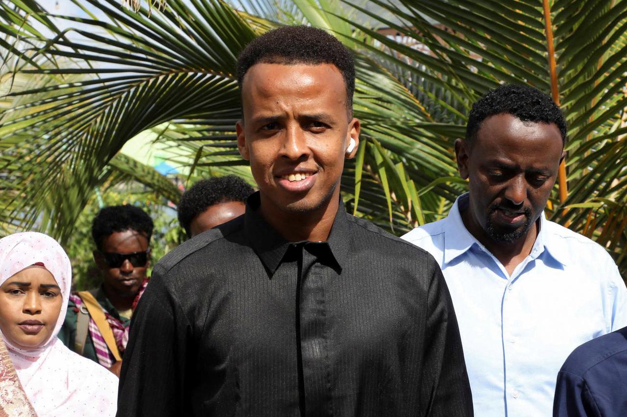 FILE PHOTO: Somali referee Omar Abdulkadir Artan