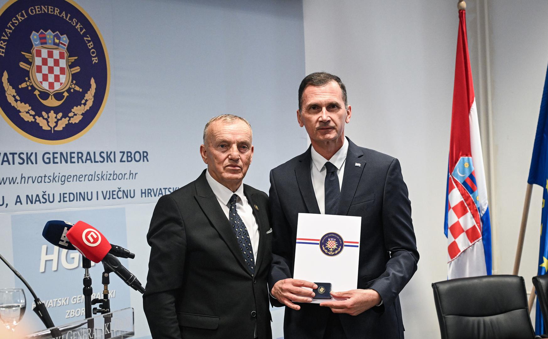 07.11.2024., Zagreb - Svecanost obiljezavanja 7. studenoga - Dana Hrvatskog generalskog zbora. Dragan Primorac Photo: Josip Regovic/PIXSELL