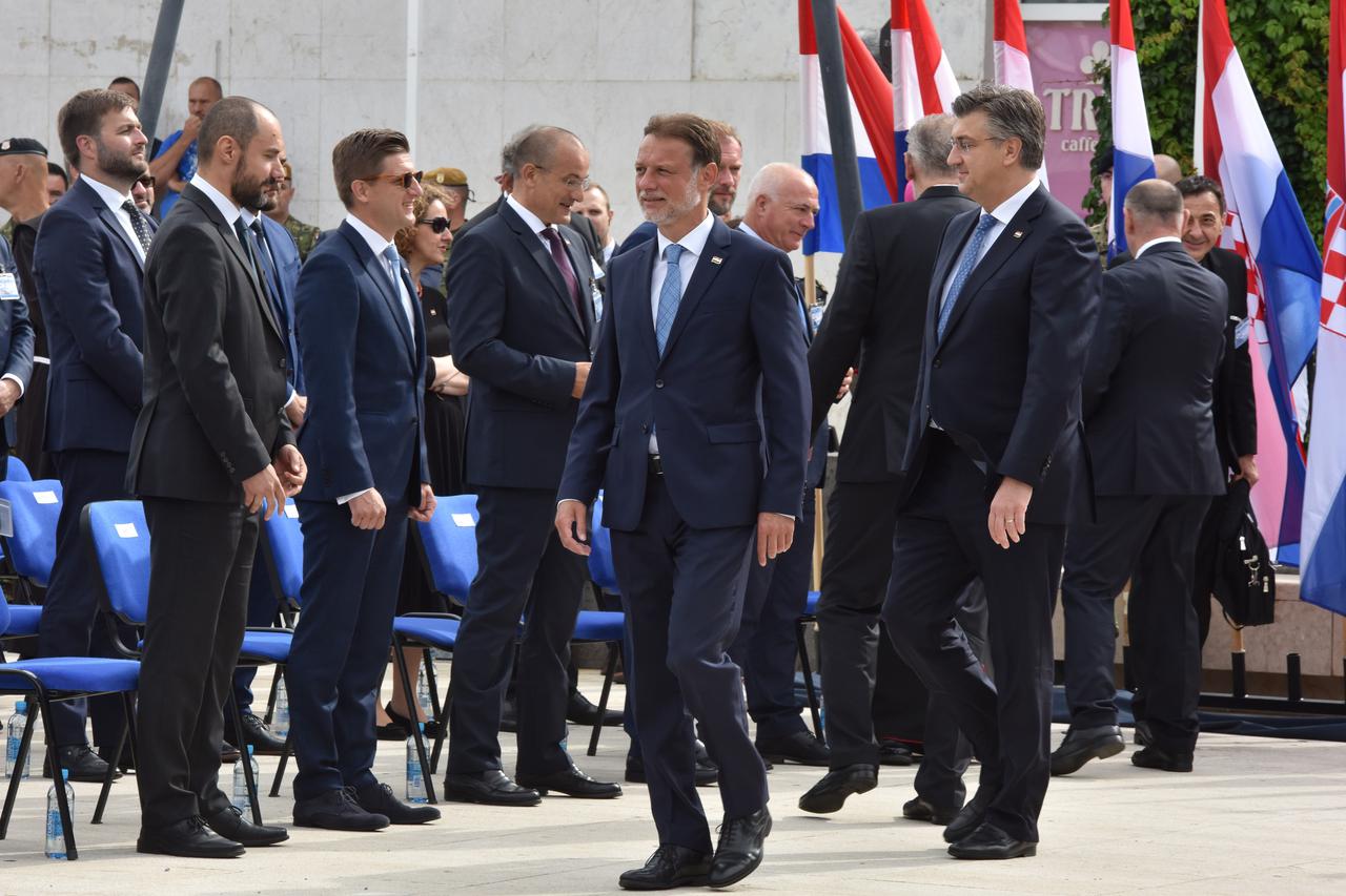 Knin: Boris Milošević, prvi politički predstavnik hrvatskih Srba na proslavi Oluje