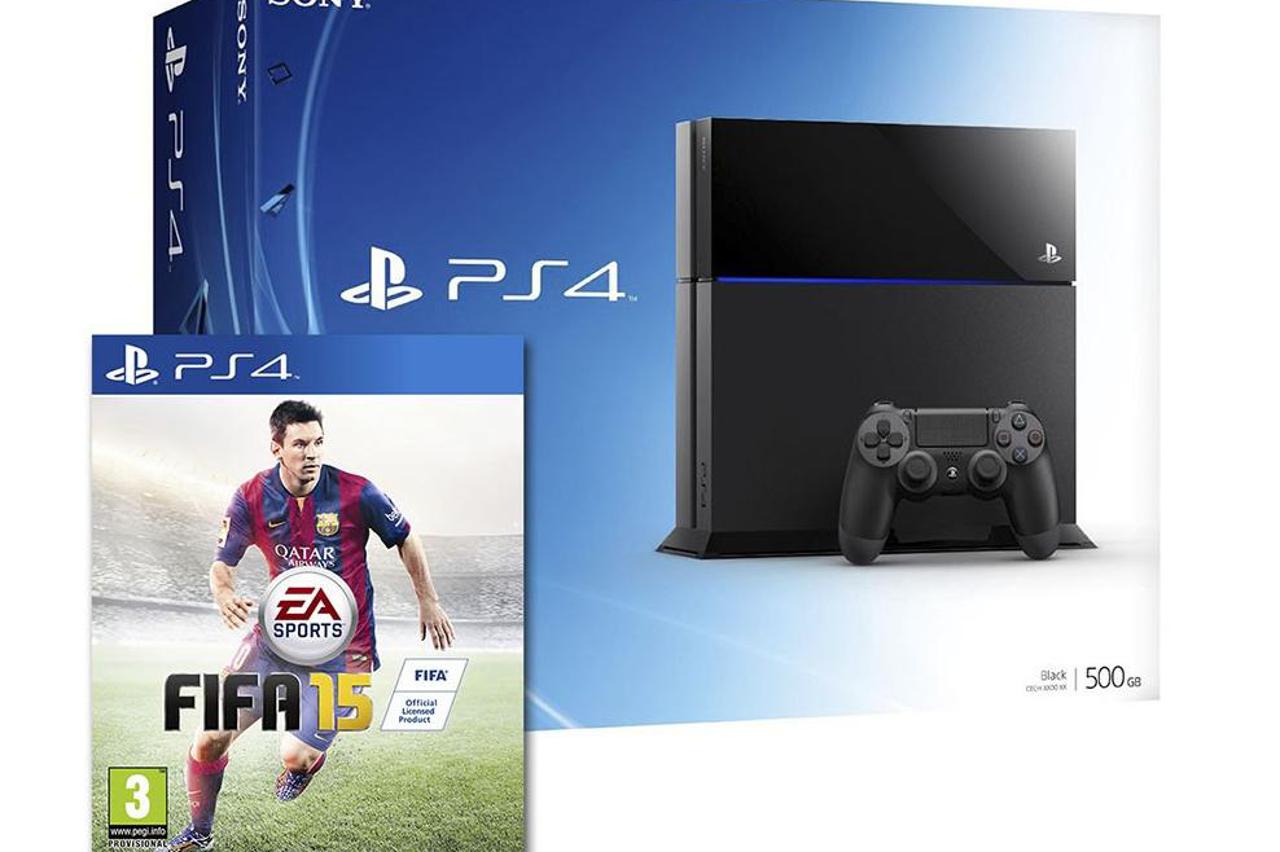 PlayStation 4 500GB + GRATIS FIFA 15 PS4 za 3.299,99 kn