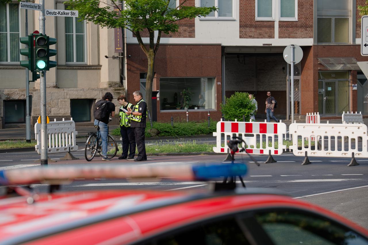 Bomb disposal in Cologne