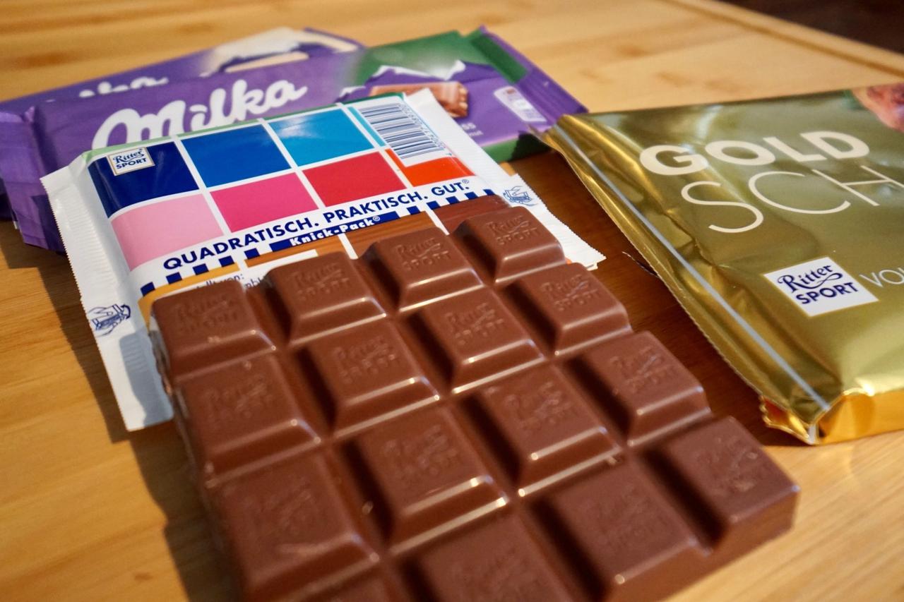 Milka disputes Ritter Sport before BGH Schokoladenquadrat