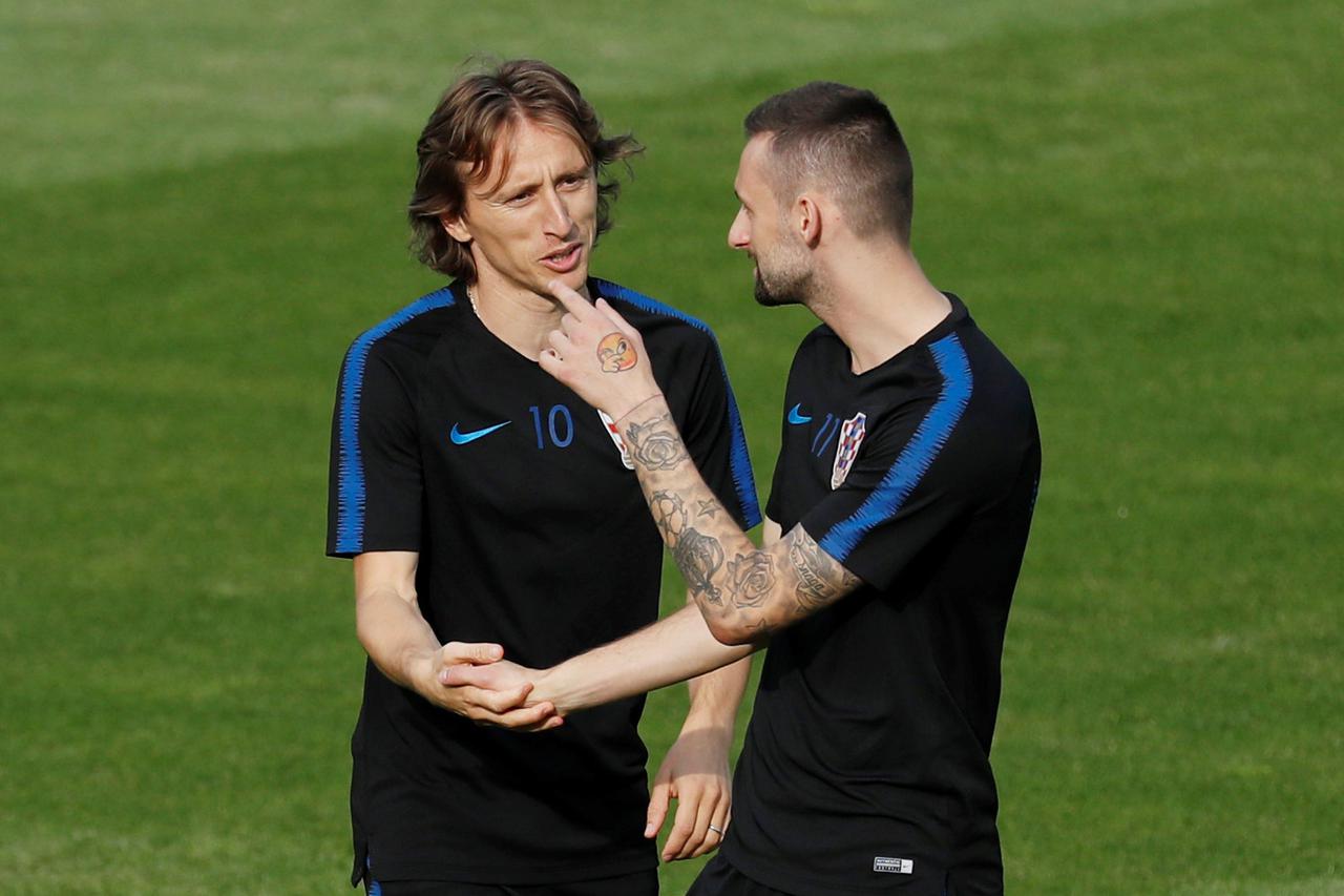 Luka Modrić i Marcelo Brozović