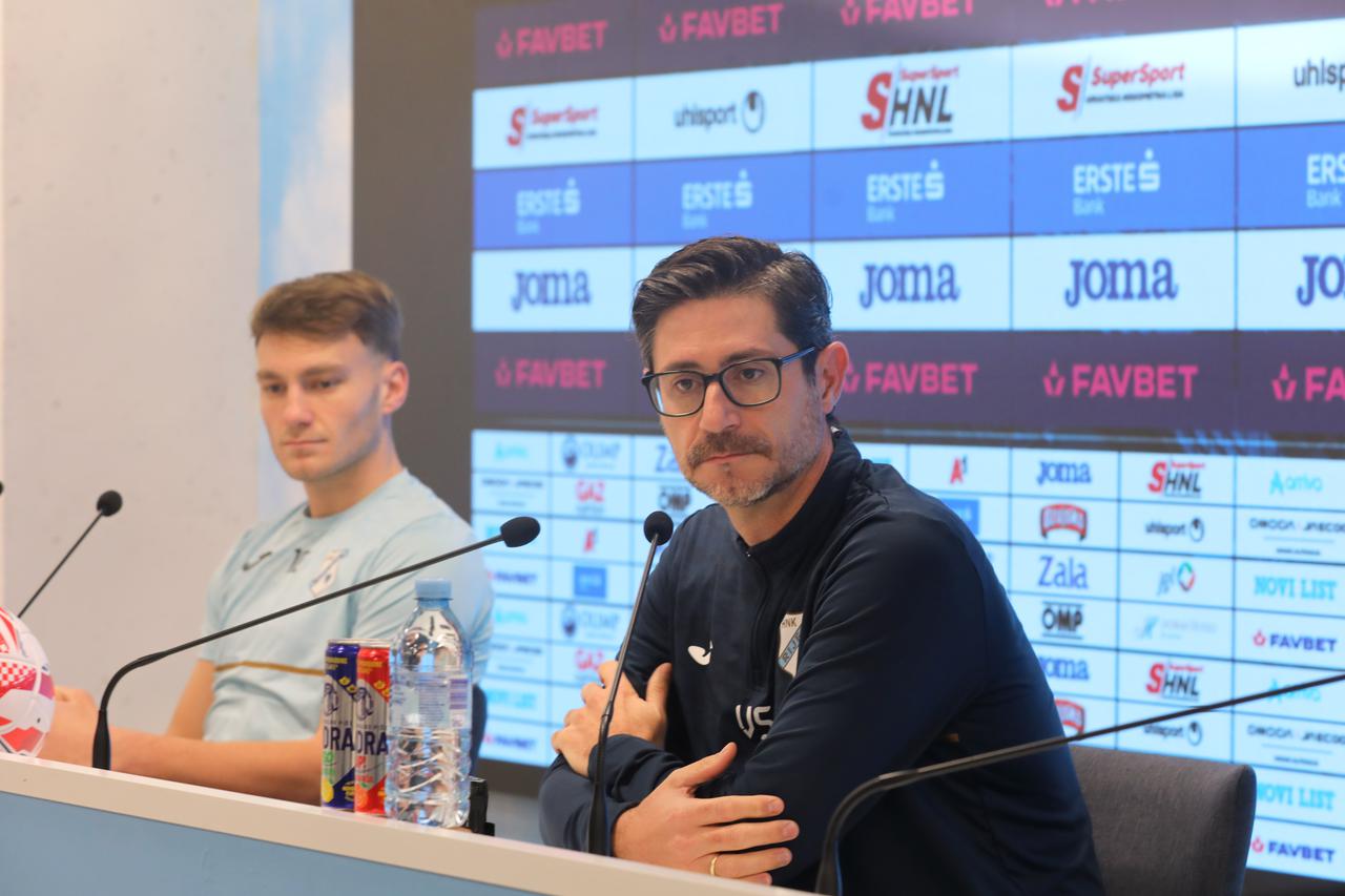 Rijeka: Victor Sanchez i Toni Fruk na konferenciji za medije