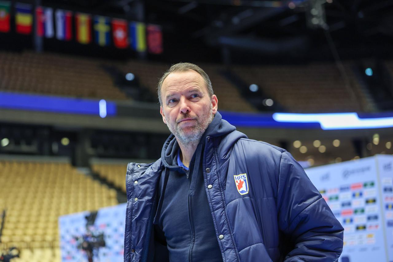 Herning: Druženje igrača s novinarima u Jyske Bank Boxen Areni