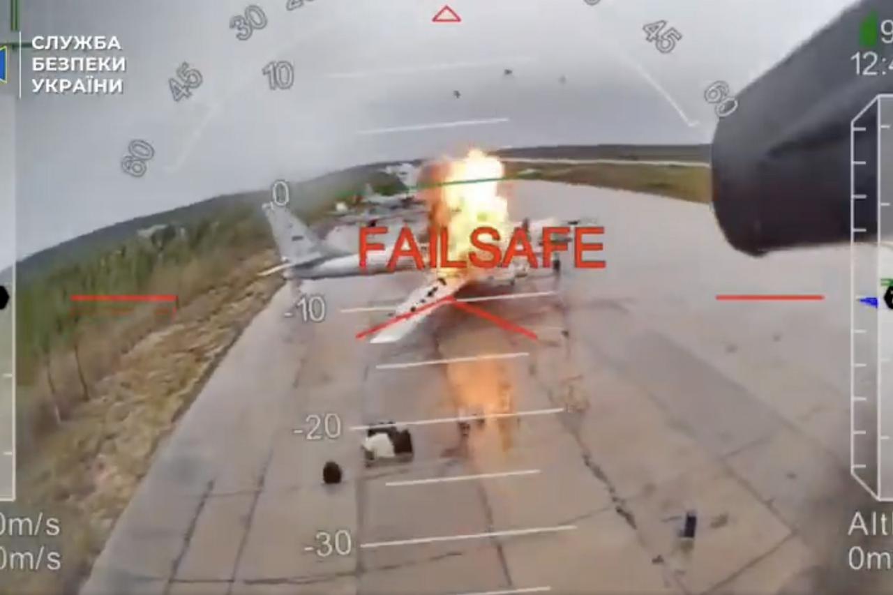 Ukrajina izvela napad dronom duboko u Rusiji ciljaju?i strateške bombardere