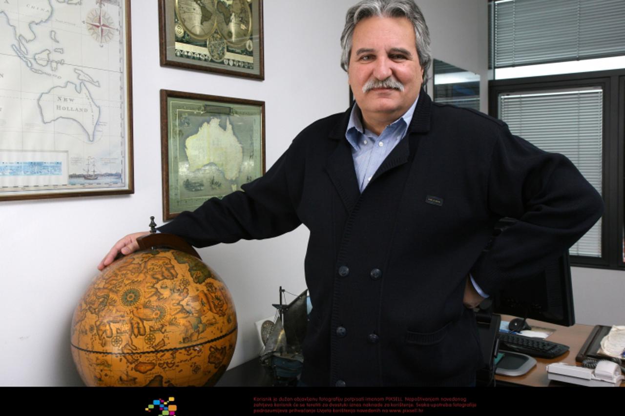 \'05.02.2010. Zagreb - Zoran Pecarevic, predsjednik Uprave Generalturista  Photo: Zarko Basic/PIXSELL\'