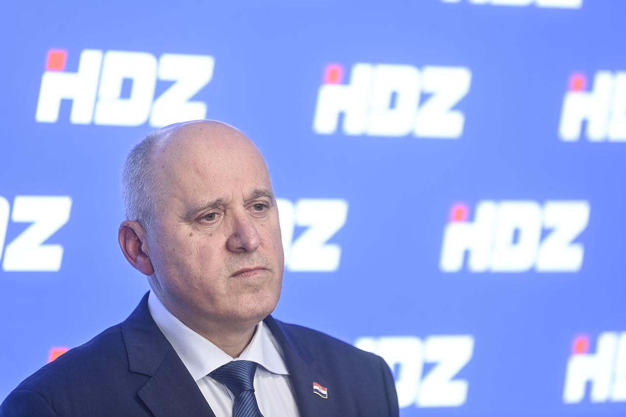 Zagreb: Izjava Branka Bačića nakon sjednice predsjedništva HDZ-a
