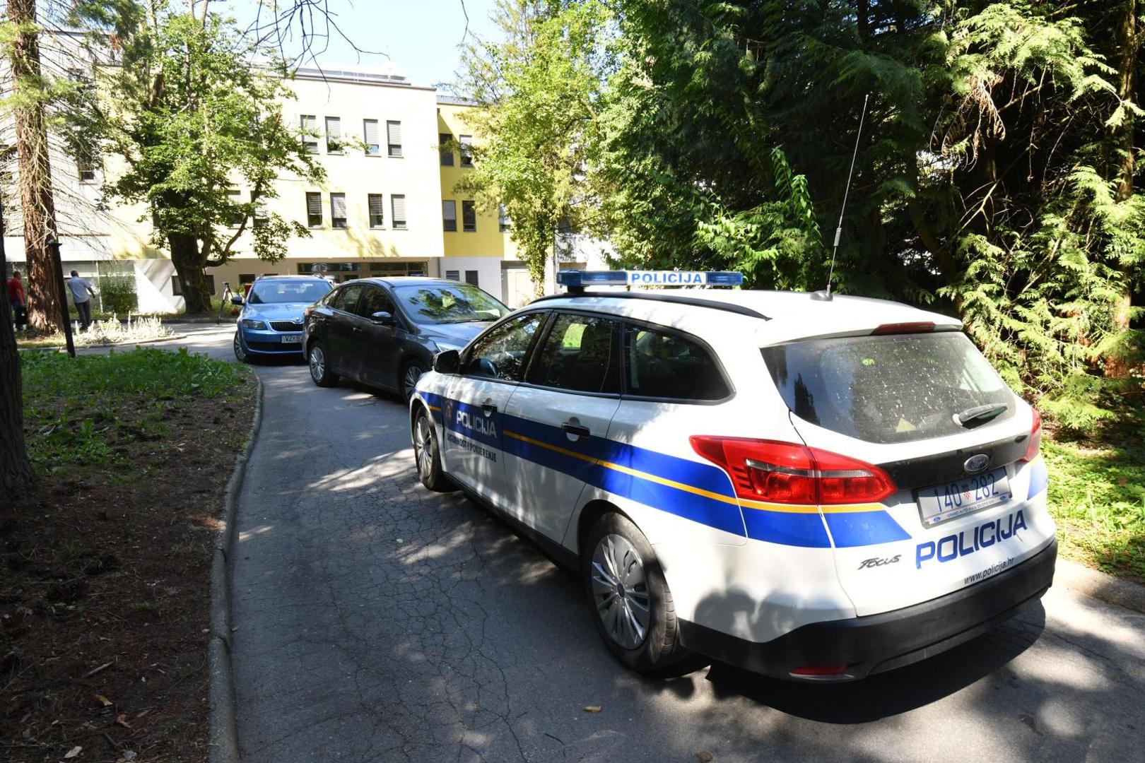 30.07.2021., Novi Marof - U bolnici u Novom Marofu zapalio se aparat za kisik, covjek koji je bio spojen na njega, umro je. Photo: Vjeran Zganec Rogulja/PIXSELL