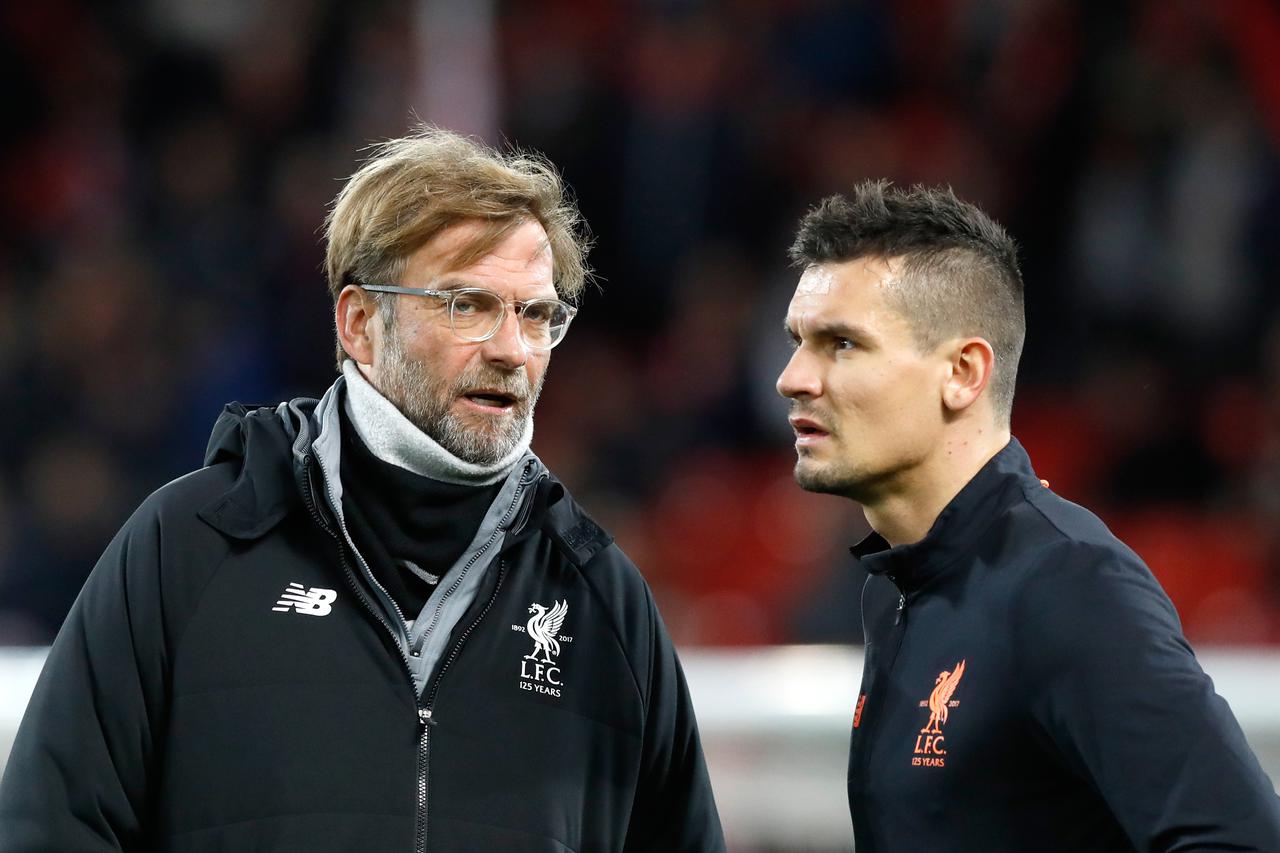 Jürgen Klopp i Dejan Lovren